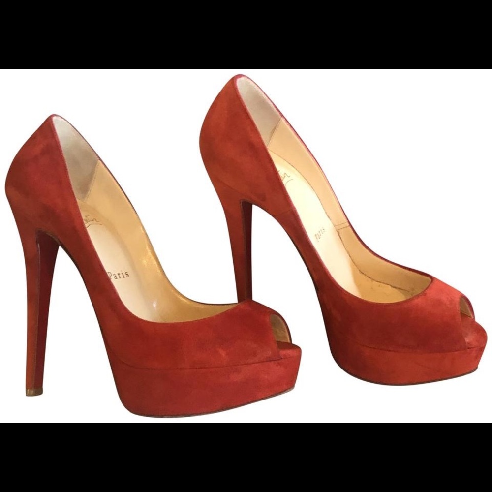 Christian Louboutin Red Yolanda Pump